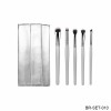 Makeup Brushes Face Eyes Cosmetic Makeup Brushes Tools with Soft Bristles Synthetic Hair Wood Handle