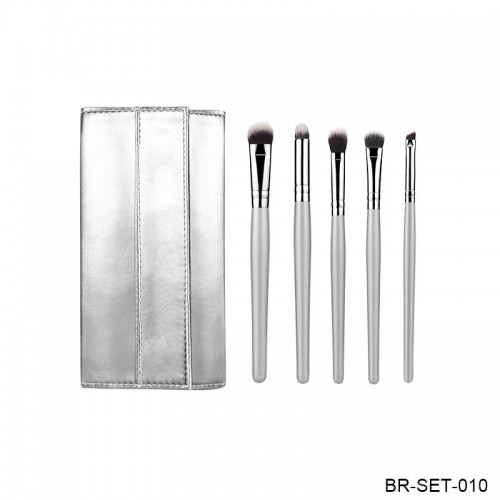 Makeup Brushes Face Eyes Cosmetic Makeup Brushes Tools with Soft Bristles Synthetic Hair Wood Handle