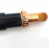 Telescopic Aluminum Ferrule Cosmetic Makeup Brush with Vegan Hair