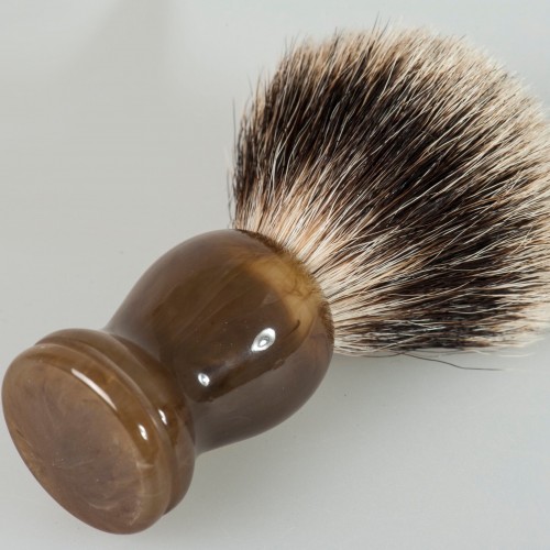 High Quality Pure Badger Hair Resin Handle Shaving Makeup Brush