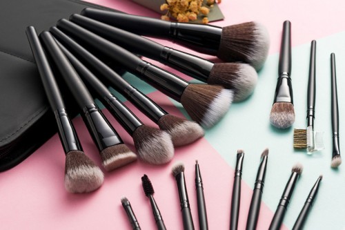 Synthetic Hair Makeup Brush Set Foundation Blush Cosmetic Brushes Kit