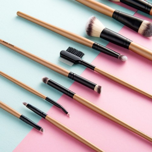 13PCS Professional Cosmetic Brush Makeup Brush with Synthetic Hair