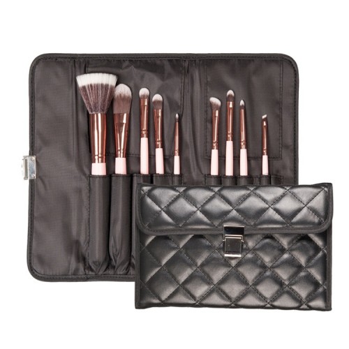 Private Label High Quality 9PCS Makeup Brush with Synthetic Hair