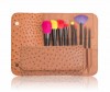 Makeup Brush Bag Ostrich Pattern Different Colors Optional