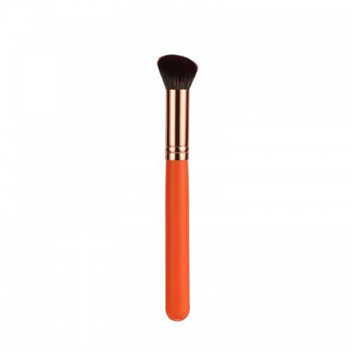 Professional Natural Hair 18PCS Cosmetic Makeup Brush Set with Pink Handle