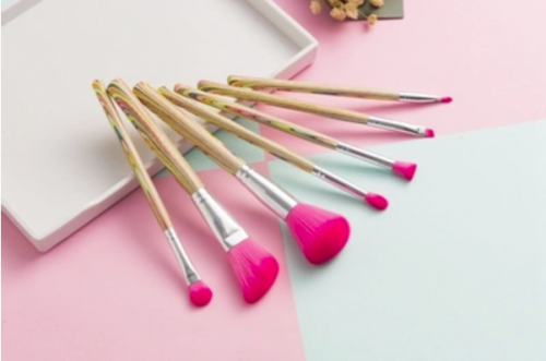 Hot Sell Vegan Makeup Brush Set Cosmetic Brush with Carry Jar