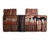 22 PCS Professional Makeup Brush Set Natural Hair and Wooden Handle