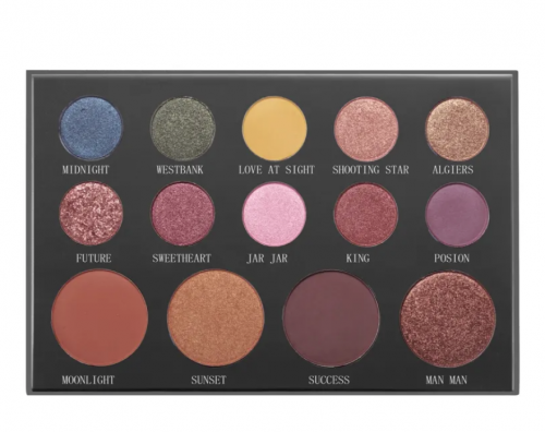 Colorful Cosmetics Private Label Matte Makeup Cosmetic Eyeshadow Palette