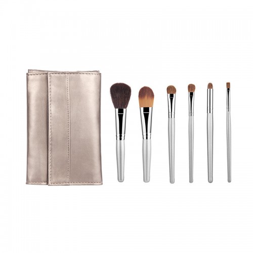 Travel Brush Cosmetic Brush Makeup Brush with Porch