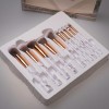 2018 Hot Sale Gift Marble Makeup Brushes Wtih Customized Packaging Cosmetic Brush Set