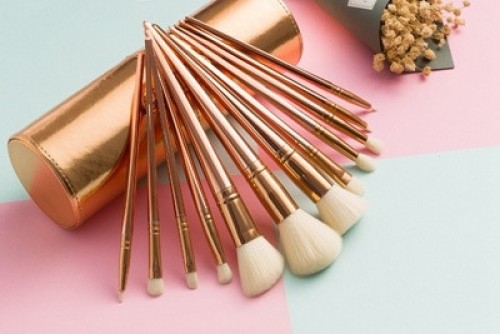 Powder Foundation Eye Shadow Blush Blending Cosmetics Makeup Brushes Set