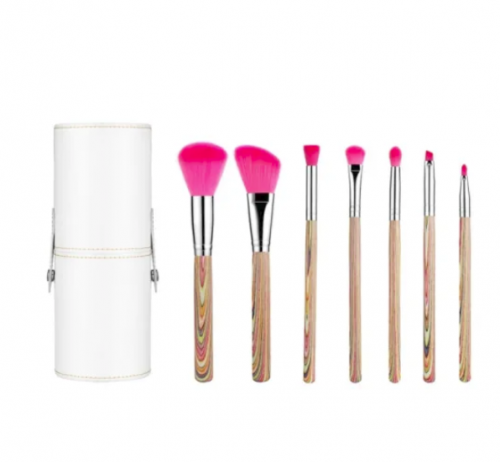 Hot Sell Vegan Makeup Brush Set Cosmetic Brush with Carry Jar