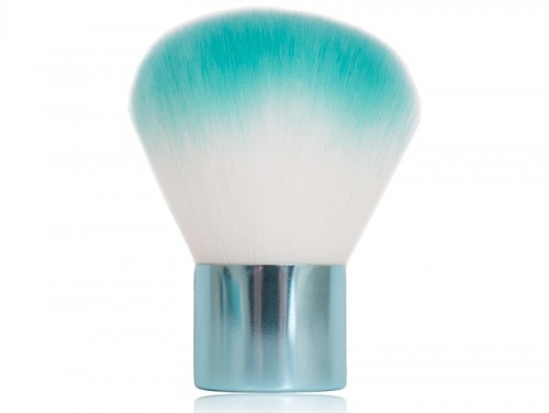 Colorful Hair Kabuki Face Powder Brush