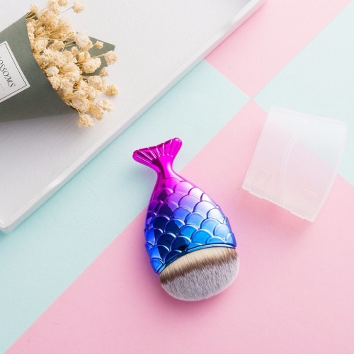 Mermaid Fish Handle Cosmetic Brush Makeup Brushes Cosmetics