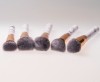 2018 Best Seller Marble Makeup Brush Set with 10PCS Customized Cosmetic Brushes