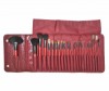 22 PCS Professional Makeup Brush Set Natural Hair and Wooden Handle