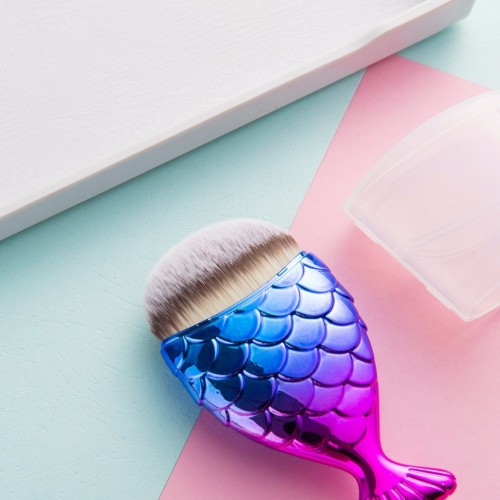 Mermaid Fish Handle Cosmetic Brush Makeup Brushes Cosmetics