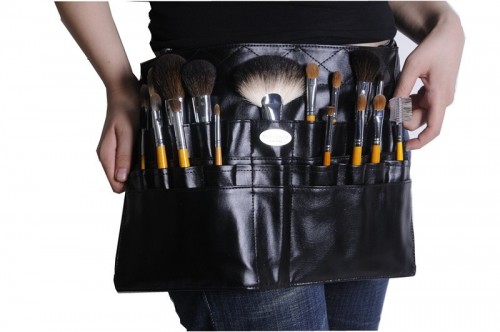 High Quality Cosmetic Brush Makeup Brush in Waist Pouch