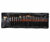 18PCS Professional Makeup Brush with Black Cosmetic Bag