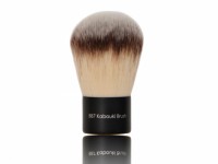 Makeup Brush Kabuki Goat Hair with Black Metal Ferrule