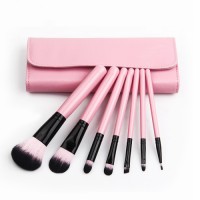 Synthetic Hair Makeup Brushes 7PCS Cosmetic Makeup Brush Set