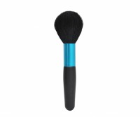 Cosmetic Brush for Powder Natural Hair and Wooden Handle