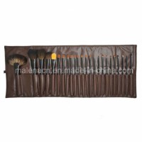 24PCS Professional Natural Hair Makeup Brush Set for Artist