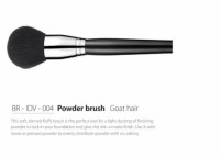 Powder Brush Goat Hair, Domed Fluffy Brush