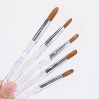 Fashion Acrylic Handle Nail Brush