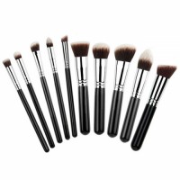 Top Quality 10PCS Kabuki Makeup Brush Cosmetic Brush