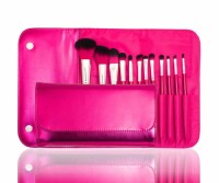 Professional Factory Direct Supply Cosmetic Makeup Brush with Synthetic Hair (12PCS)