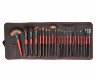 22 PCS Professional Makeup Brush Set Natural Hair and Wooden Handle