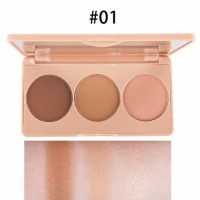 Private Label Makeup 3 Colors Contour Palette